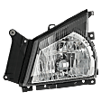 Driver Side Halogen Headlight, With bulb(s), OE Replacement