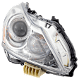 Passenger Side HID/Xenon Headlight, With bulb(s), OE Replacement,, CAPA Certified