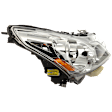 Passenger Side HID/Xenon Headlight, With bulb(s), OE Replacement,, CAPA Certified