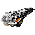 Driver Side HID/Xenon Headlight, With bulb(s), OE Replacement, CAPA Certified