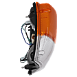 Front, Driver Side Turn Signal Light, with Bulb, Halogen