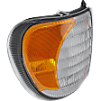Front, Passenger Side Turn Signal Light, Without bulb(s)