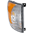 Front, Passenger Side Turn Signal Light, Without bulb(s)