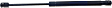 Driver or Passenger Side Hood Lift Support, 6 Cyl., 3.7L Engine