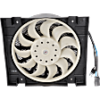 2004-2006 GMC W5500HD Forward - OE Replacement A/C Condenser Fan, Single fan