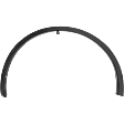 Front, Driver Side Fender Flares, Textured Black, OE Style