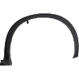 Front, Passenger Side Fender Flares, Textured Black