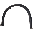 Front, Passenger Side Fender Flares, Textured Black