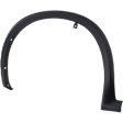 Front, Driver Side Fender Flares, Textured Black