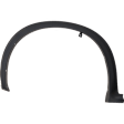 Front, Driver Side Fender Flares, Textured Black