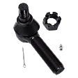 Front, Driver Side, Outer Tie Rod End