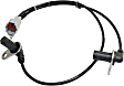 Rear, Driver or Passenger Side ABS Speed Sensor, Base Model