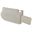 2013-2019 Nissan Pathfinder - Passenger Side Sun Visor, Gray, For Models without Premium Package