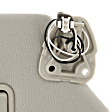 2013-2019 Nissan Pathfinder - Passenger Side Sun Visor, Gray, For Models without Premium Package