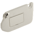 Driver Side Sun Visor, Gray, For Models without Premium Package