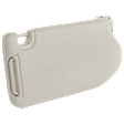 Driver Side Sun Visor, Gray, For Models without Premium Package
