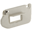 Driver Side Sun Visor, Gray, For Models without Premium Package