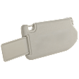 Driver Side Sun Visor, Gray, For Models without Premium Package