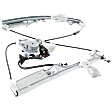 Coupe Front, Passenger Side Power Window Regulator, With Motor