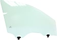 Sedan Front, Passenger Side Door Glass, Green Tint, FD23311 GTYN