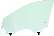 Sedan Front, Passenger Side Door Glass, Green Tint, FD23311 GTYN