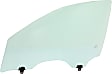 Sedan Front, Driver Side Door Glass, Green Tint, FD23312 GTYN