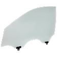 Front, Driver Side Door Glass, Green Tint, with Clip, Replaces NAGS No. FD22669GTY