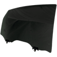 Rear, Passenger Side Door Glass, Gray Tint Privacy, with Clip, Replaces NAGS No. FD24017YPY