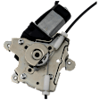 Rear, Driver Side Power Window Regulator, With Motor