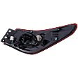 Driver Side LED Tail Light, With bulb(s), OE Replacement