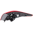 Driver Side, Outer Tail Light, with Bulb, LED, Red Lens