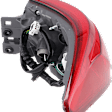 Driver Side, Outer Tail Light, with Bulb, LED, Red Lens