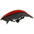 Passenger Side Tail Light, with Bulb, LED, Mounts On Body