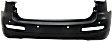 Rear Primed Bumper Cover, Journey Model