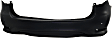 Rear Primed Bumper Cover, Without Backup Collision Intervention Sensor Holes