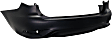 Rear Primed Bumper Cover, Without Backup Collision Intervention Sensor Holes
