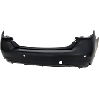 Rear Primed Bumper Cover