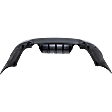 Rear Primed Bumper Cover