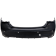 Rear Primed Bumper Cover CAPA Certified