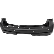 Rear Primed Bumper Cover