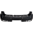 Rear Primed Bumper Cover