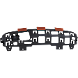 Rear, Center Bumper Bracket, 4 Cyl., 2.0L Engine