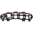 Rear, Center Bumper Bracket, 4 Cyl., 2.0L Engine