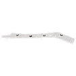Rear, Driver Side Bumper Bracket, Side Cover Bracket