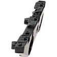 Rear, Passenger Side, Upper Bumper Bracket
