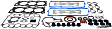 Engine Gasket Set, Overhaul, Multi-Layered Steel (MLS) Head Gasket, DOHC, 24 Valves
