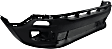 Front, Lower Bumper Cover, Textured, With Park Sensor, Headlight Washer Holes and Fog Light Holes, CAPA Certified