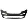 Front Primed Bumper Cover, Without Headlight Washer Holes, CAPA Certified
