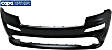 Front Primed Bumper Cover, Without Headlight Washer Holes, CAPA Certified