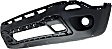 Front, Lower Bumper Cover, Textured, CAPA CERTIFIED
